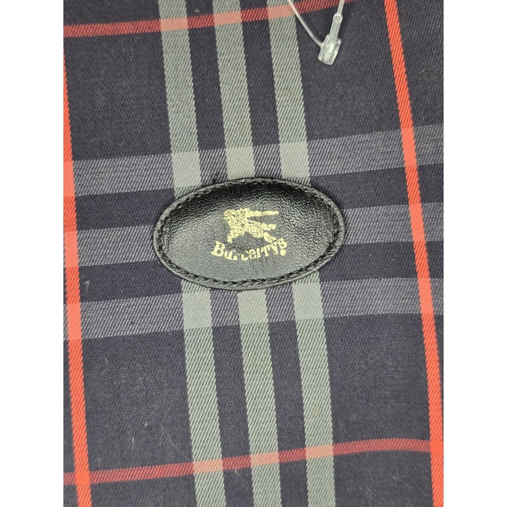 Burberry Vintage Nova Check Canvas Leather Bucket Drawstring Bag Made in England - Picture 2 of 8